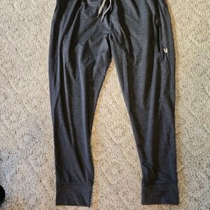 Vuori Charcoal Gray Performance Joggers
